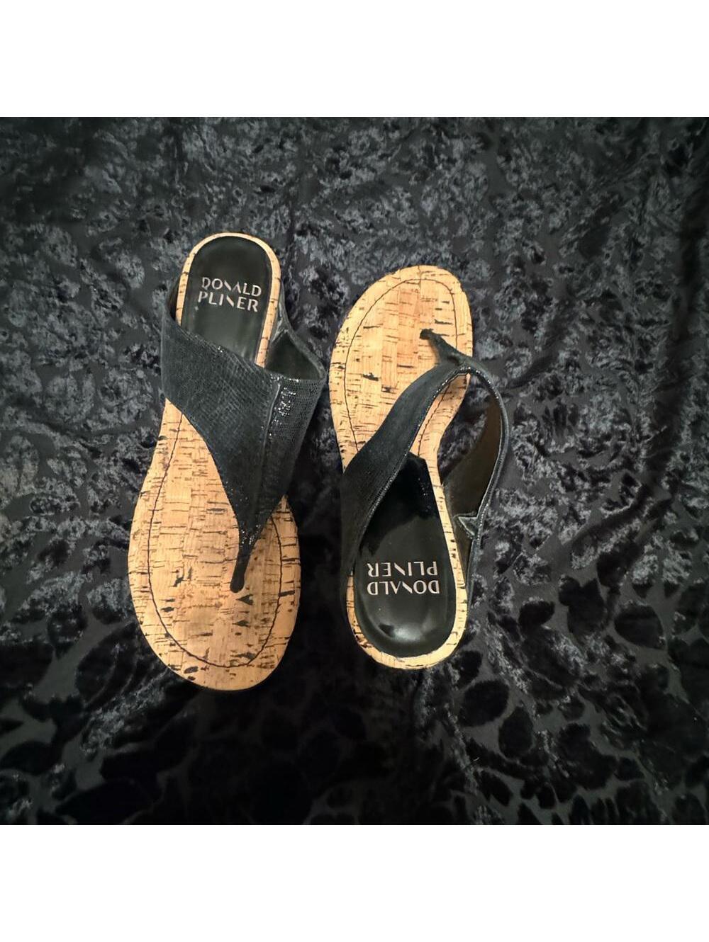 Donald Pliner wedge sandals